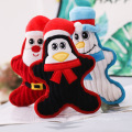 durable cute Christmas series squeaky plush dog toy